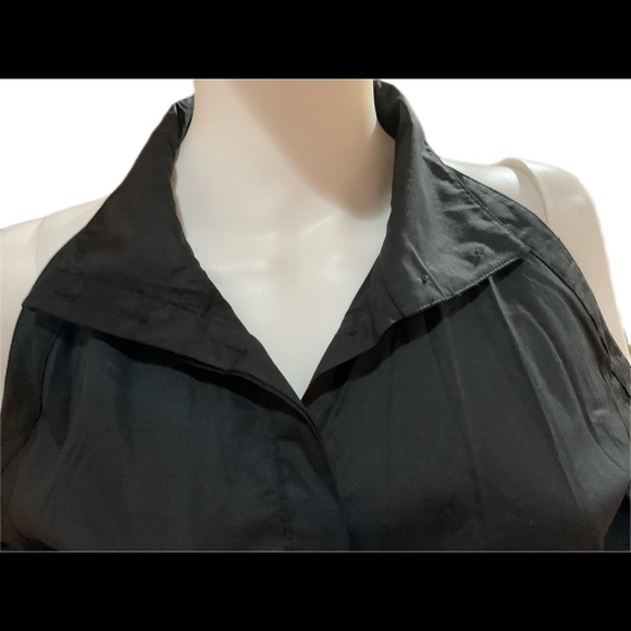 Tesoro Moda Henley black dress size S/M - Picture 3 of 6